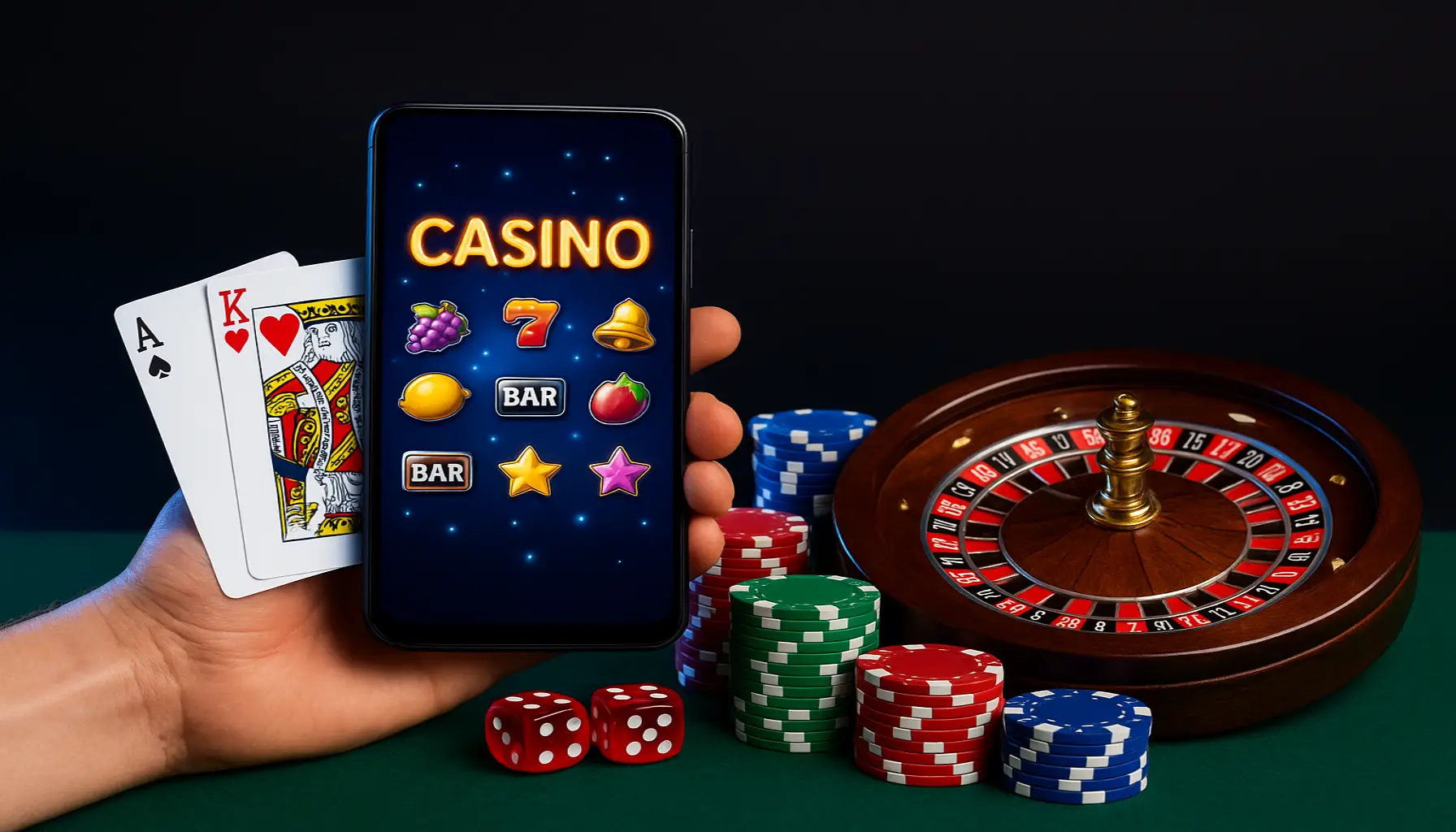 Jogos de cassino online OO1998